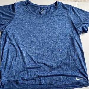 🌼Nike Blue DriFit Tee Plus Size 2x